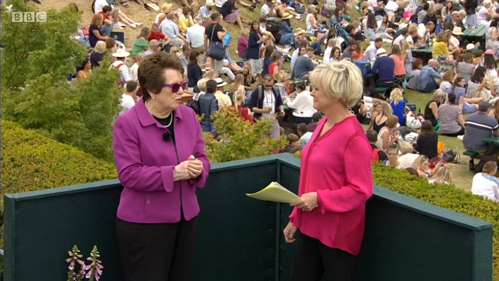 Billie Jean King in Wimbledon (1937)