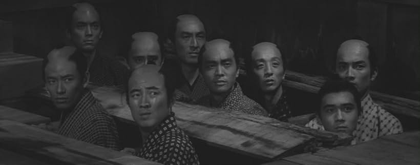 Akihiko Hirata and Yoshio Tsuchiya in Sanjuro (1962)