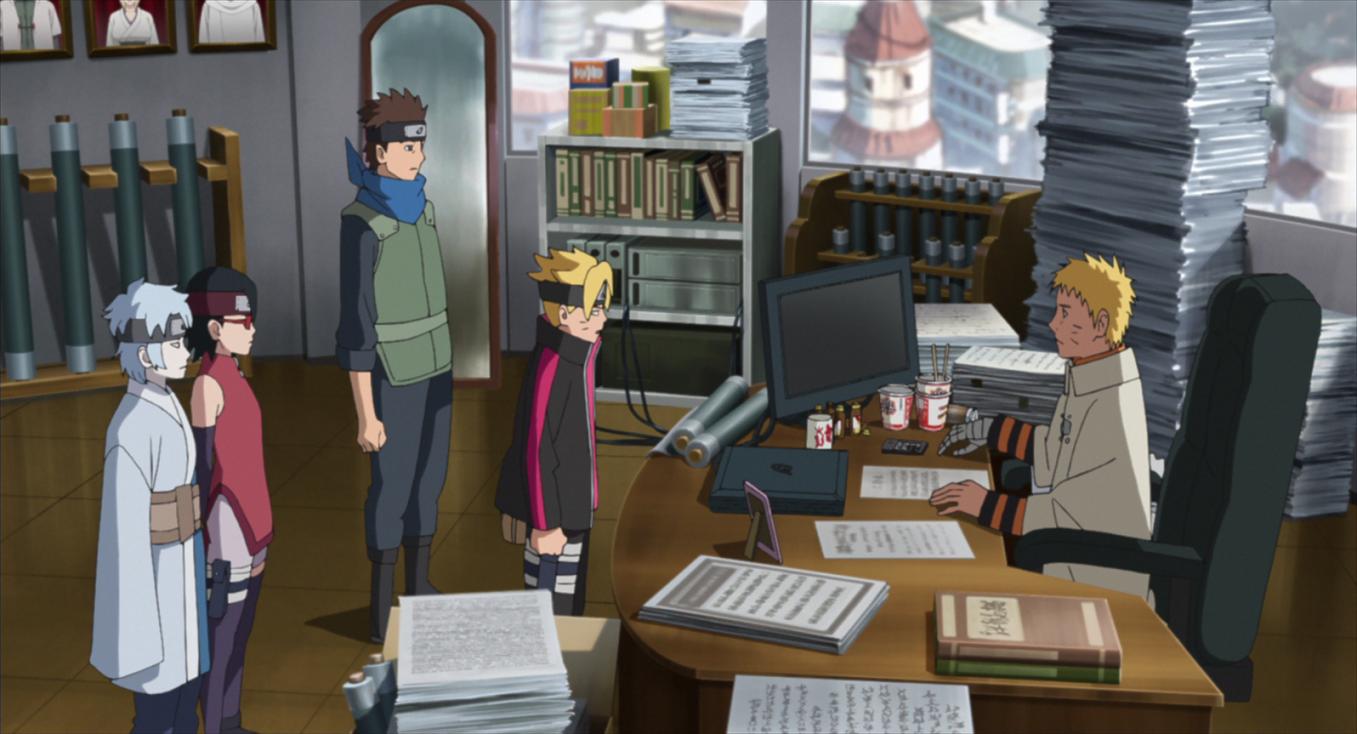 Junko Takeuchi, Yûko Sanpei, Kokoro Kikuchi, Hidenori Takahashi, and Ryûichi Kijima in Boruto: Naruto the Movie (2015)