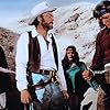 Burt Lancaster, Charles Bronson, John McIntire, and Jean Peters in Apache (1954)