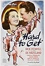 Olivia de Havilland and Dick Powell in Hard to Get (1938)