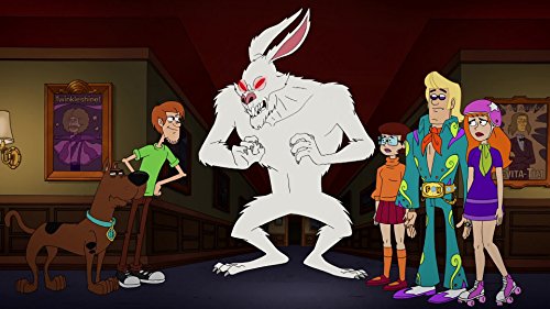 Matthew Lillard, Grey Griffin, Frank Welker, and Kate Micucci in Be Cool, Scooby-Doo! (2015)