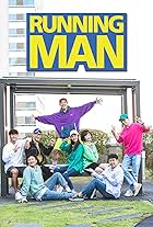 Song Ji-hyo, Jun So-min, Haha, Yoo Jae-suk, Lee Kwang-soo, Jee Seok-jin, Kim Jong-kook, and Yang Se-chan in Running Man (2010)