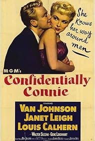 Janet Leigh and Van Johnson in Confidentially Connie (1953)