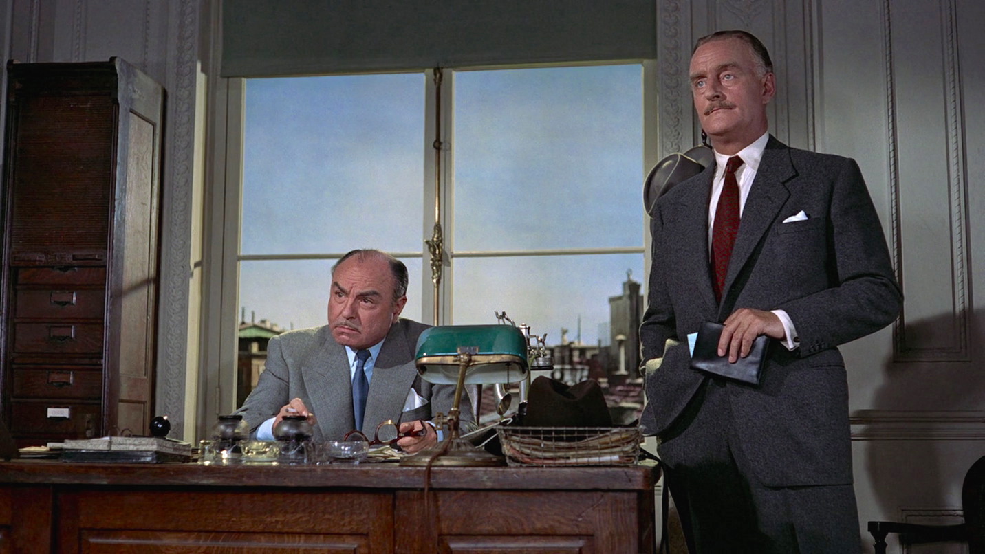 John Williams and René Blancard in To Catch a Thief (1955)