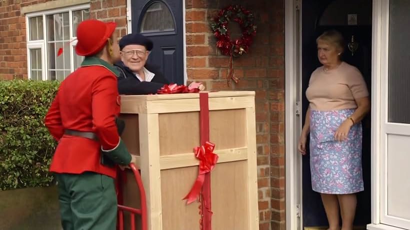 Janine Duvitski, Tim Healy, and James Baxter in Still Open All Hours (2013)