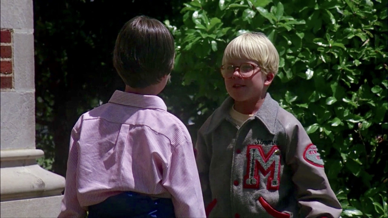 Peter Billingsley and Chad Sheets in The Dirt Bike Kid (1985)