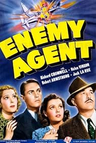 Robert Armstrong, Richard Cromwell, Marjorie Reynolds, and Helen Vinson in Enemy Agent (1940)