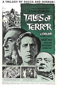 Peter Lorre, Vincent Price, Basil Rathbone, and Debra Paget in Tales of Terror (1962)