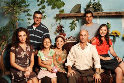 Mira Awad, Salim Daw, Salwa Nakkara, Norman Issa, Mariano Idelman, Clara Khoury, and Fatimah Yahya in Arab Labor (2007)