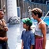 Lori Petty, Jason James Richter, and August Schellenberg in Free Willy (1993)