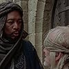 Morgan Freeman and Walter Sparrow in Robin Hood: Prince of Thieves (1991)