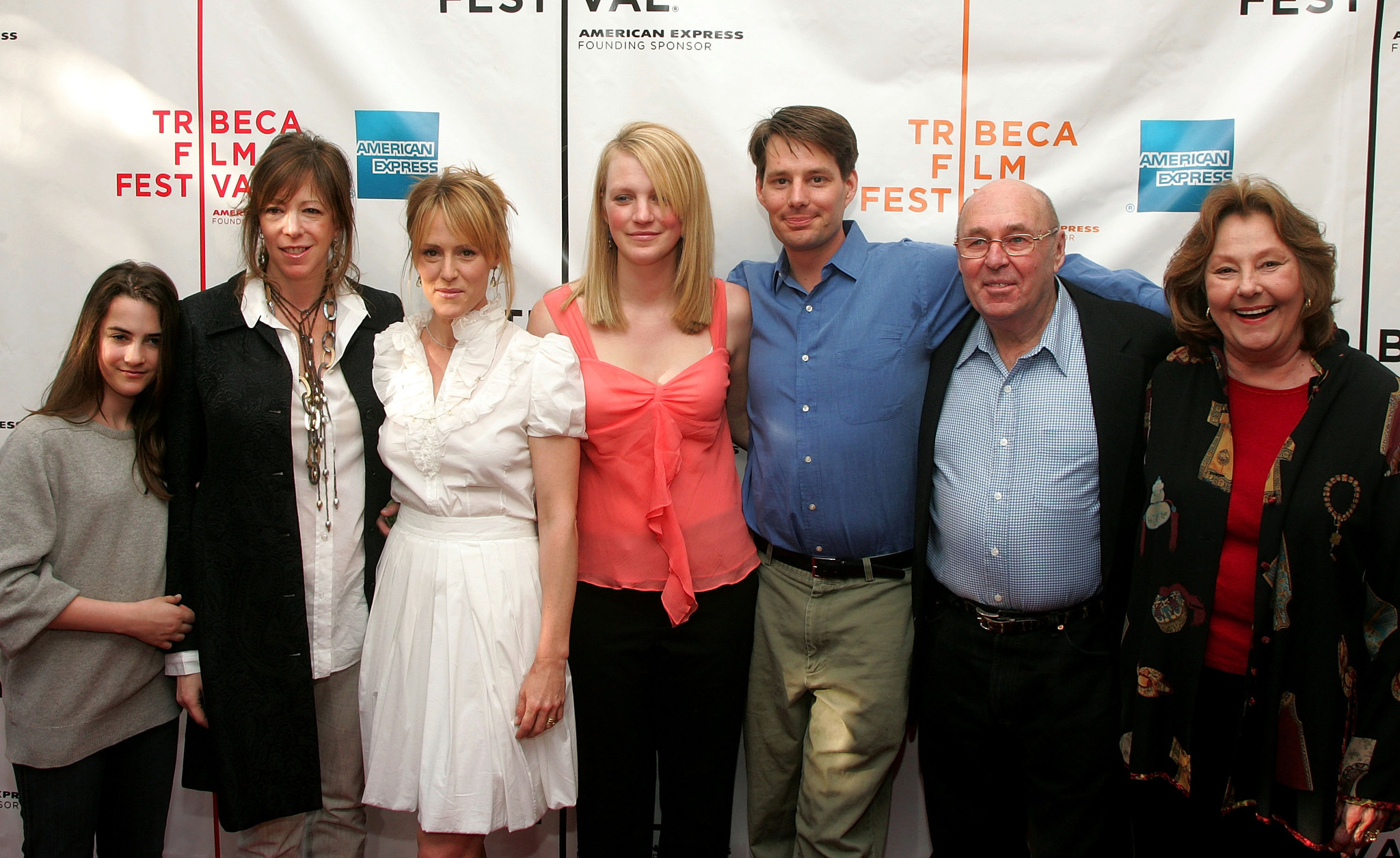 Mary Stuart Masterson, Carlin Glynn, Peter Masterson, Peter Masterson, Jane Rosenthal, Jennifer Tost, and Juliana Hatkoff at an event for The Cake Eaters (2007)