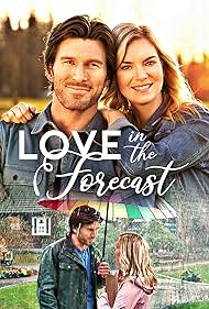 Christopher Russell and Cindy Busby in Love in the Forecast (2020)