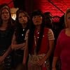 Anna Kendrick, Brittany Snow, Rebel Wilson, Hana Mae Lee, Hailee Steinfeld, and Ester Dean in Pitch Perfect 2 (2015)