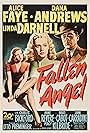 Dana Andrews, Linda Darnell, and Alice Faye in Fallen Angel (1945)