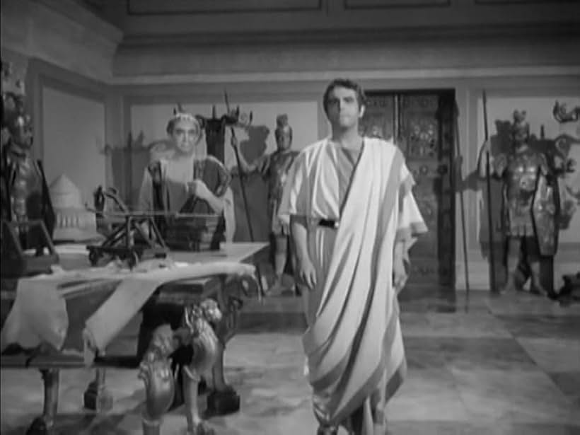 Jean Chevrier and Giuseppe Varni in The Affairs of Messalina (1951)