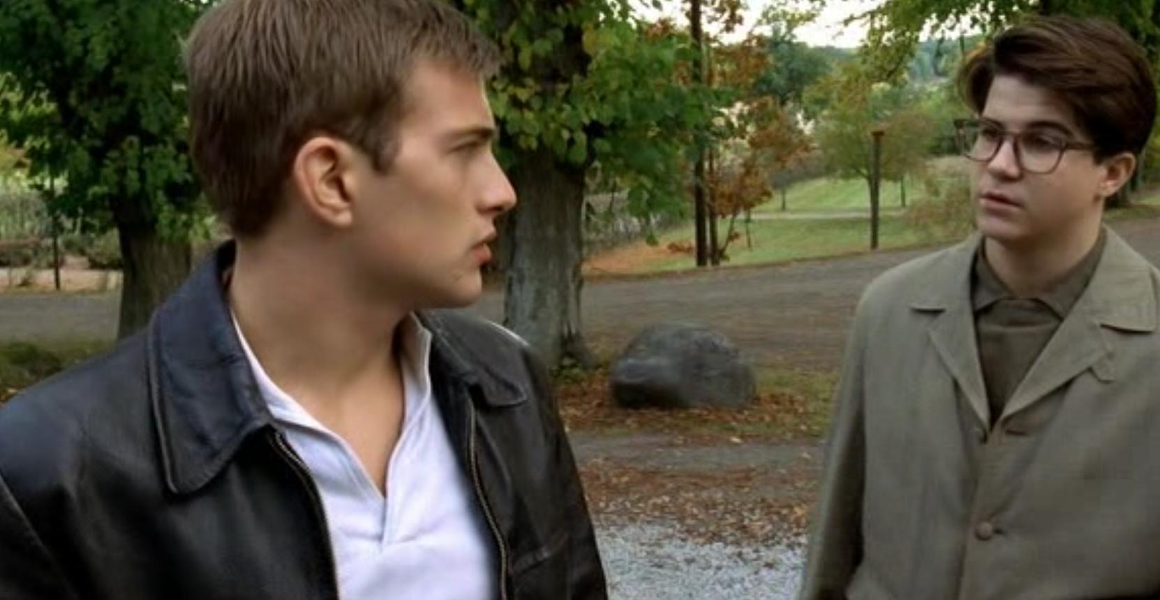 Henrik Lundström and Andreas Wilson in Evil (2003)