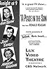 Lux Video Theatre (TV Series 1950–1959) Poster