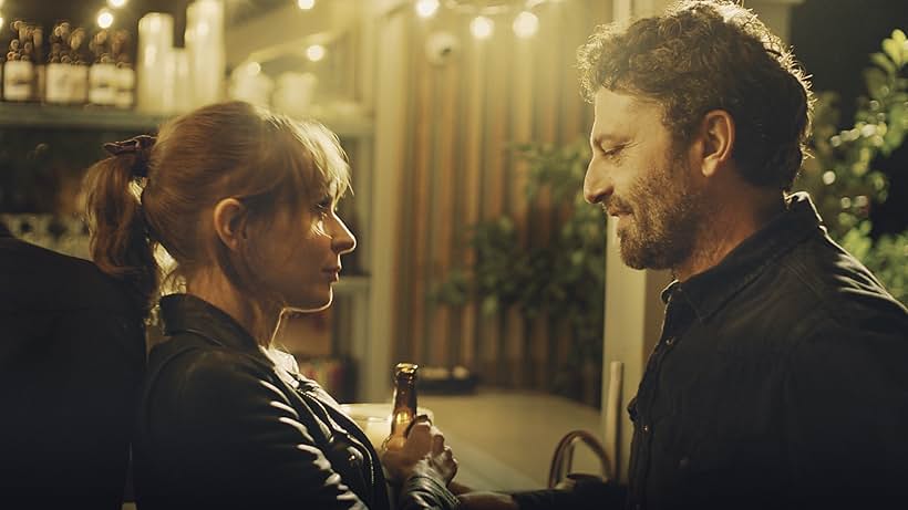 Guido Caprino and Elena Radonicich in Una relazione (2021)