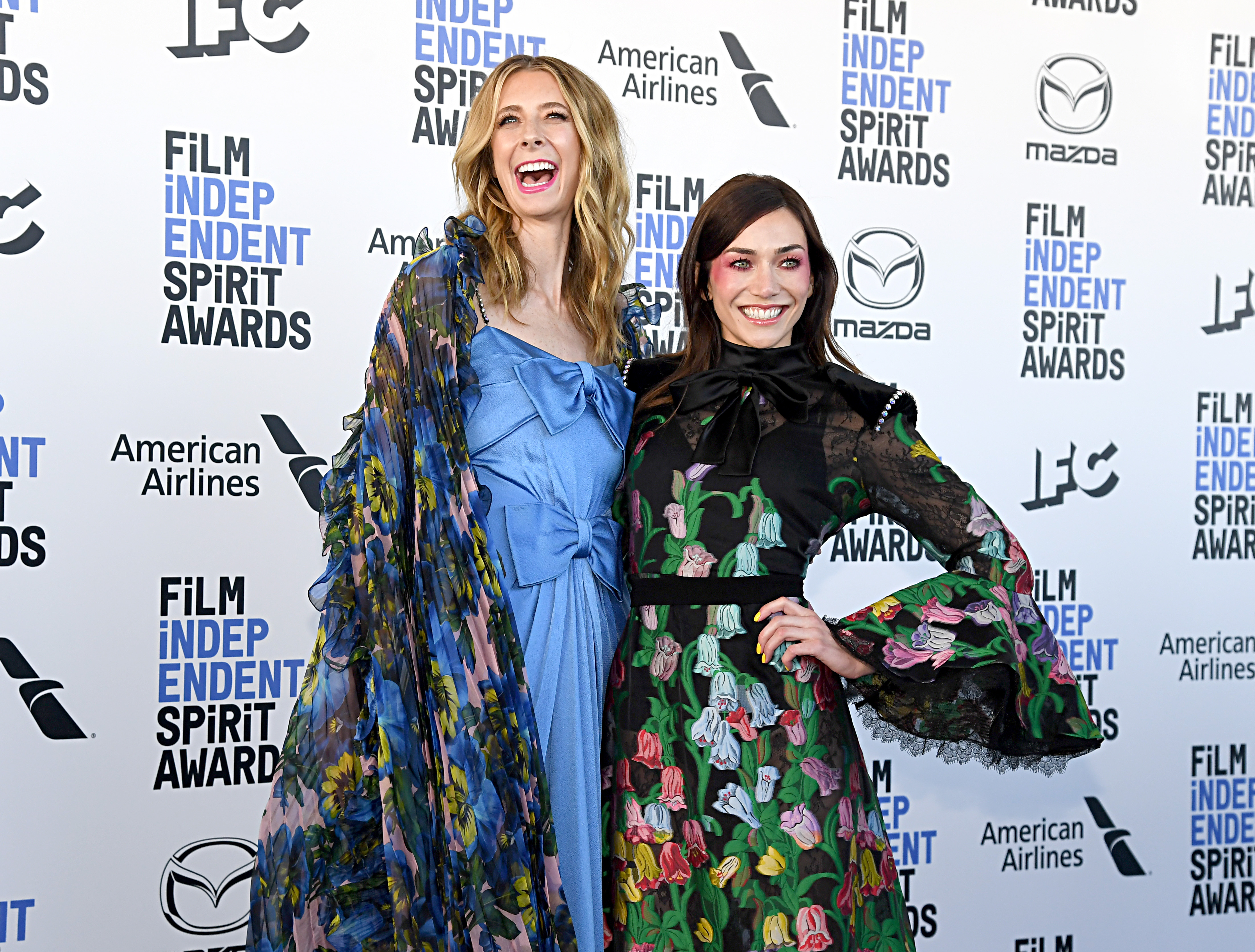 Jocelyn DeBoer and Dawn Luebbe at an event for 35th Film Independent Spirit Awards (2020)