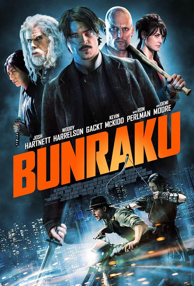 Demi Moore, Woody Harrelson, Ron Perlman, Josh Hartnett, and Gackt in Bunraku (2010)