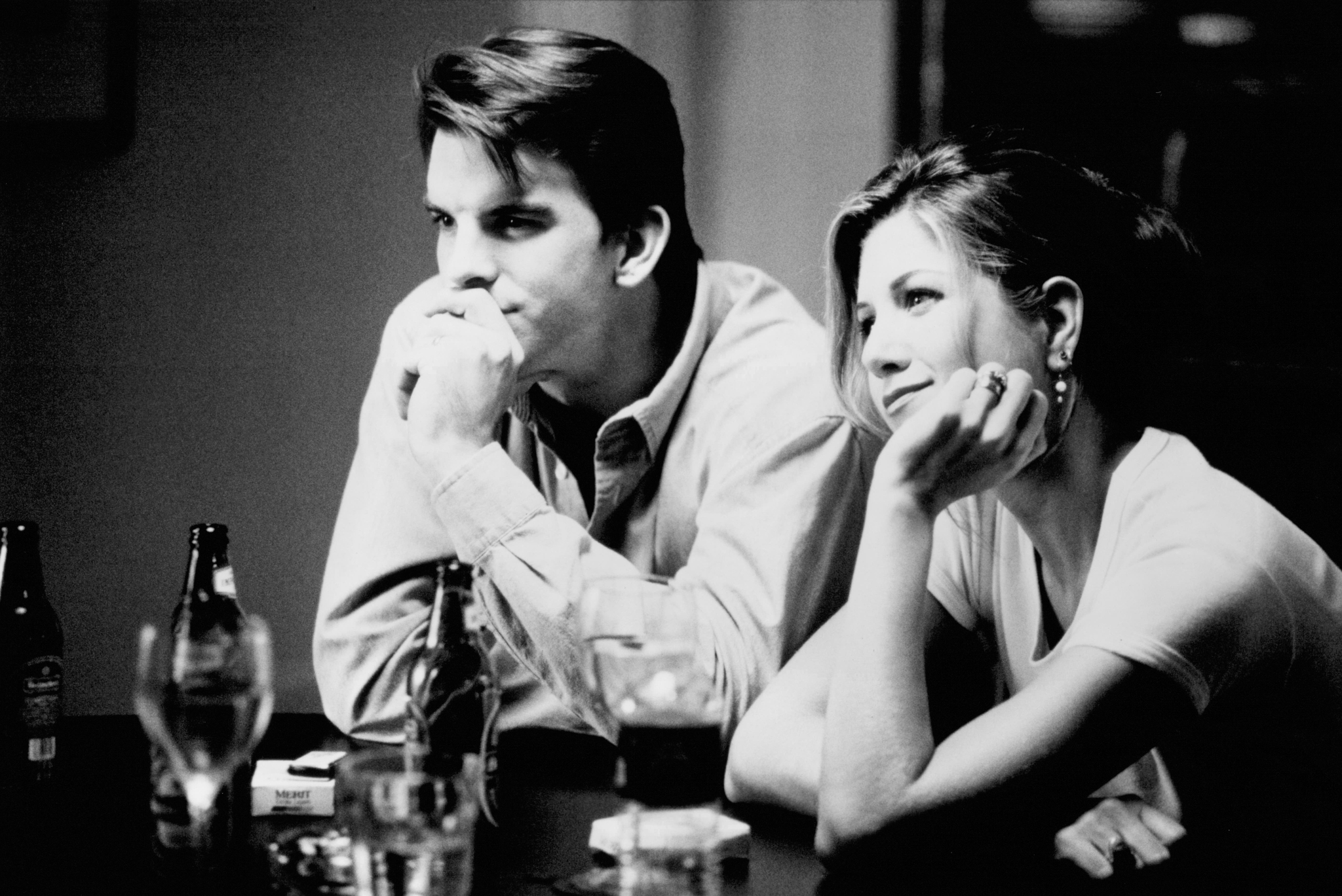 Jennifer Aniston and Michael McGlone in She's the One (1996)