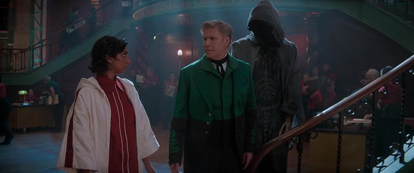 Will Ferrell, Loren G. Woods, and Sunita Mani in Spirited (2022)