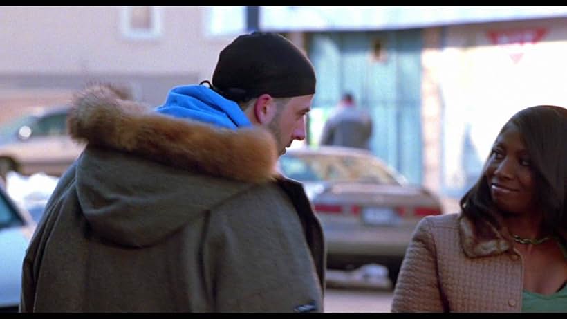 Troy Garity and Montina Woods in Barbershop (2002)