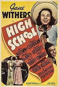 Joe Brown Jr., Lynne Roberts, and Jane Withers in High School (1940)