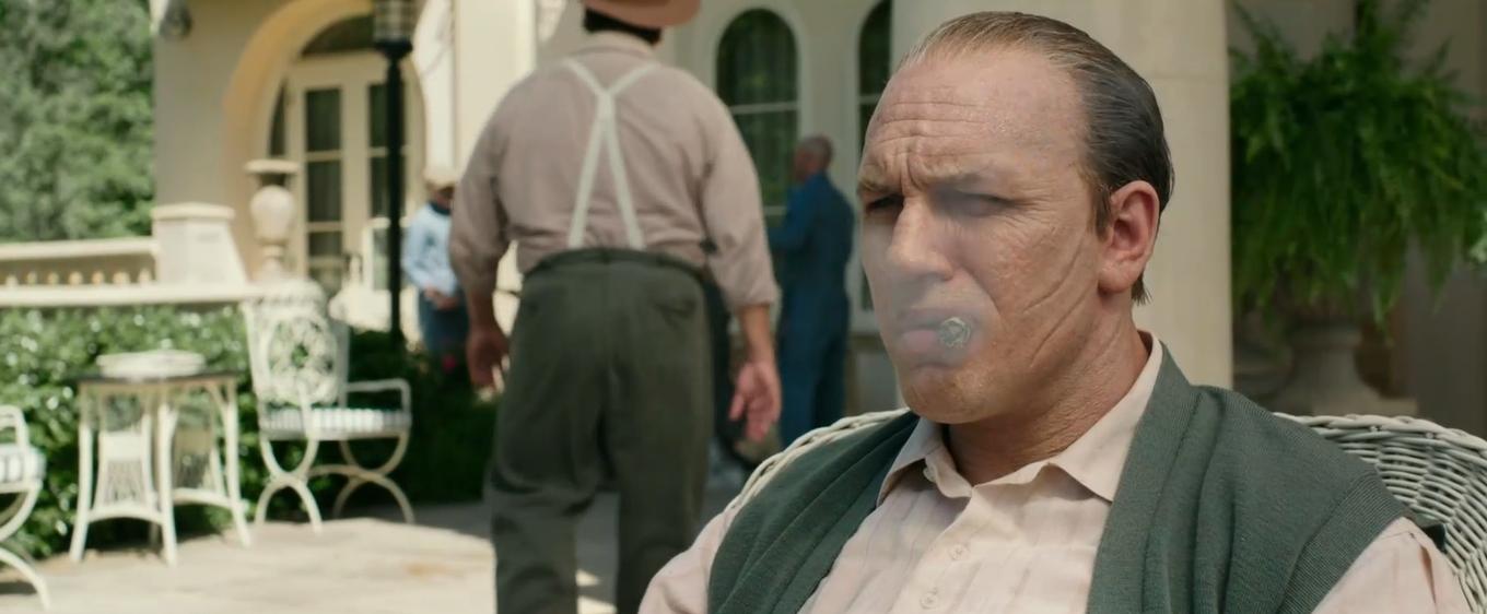 Tom Hardy and Edgar Arreola in Capone (2020)