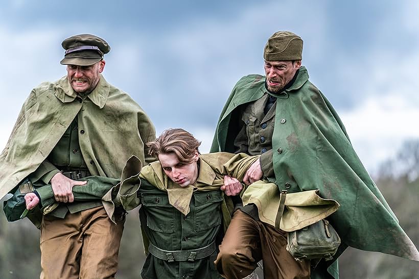 Matteo Pasquini, Brett Josen, and Michiel van Ieperen in The old lie (2024)