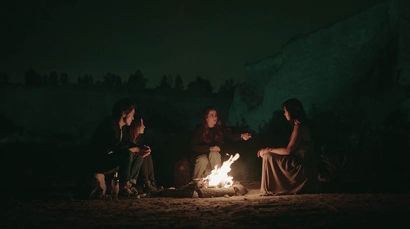 Lucía Tinajero, Julia Urbini, Carolina Miranda, and Mario Morán in Dani Who? (2019)