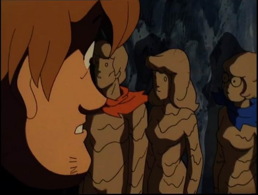 Mary Kay Bergman, B.J. Ward, Frank Welker, and Billy West in Scooby-Doo on Zombie Island (1998)