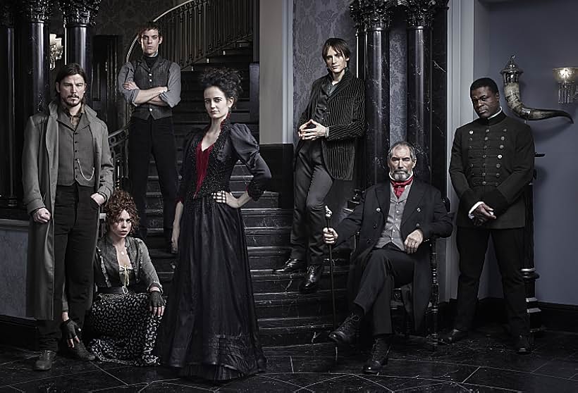 Timothy Dalton, Josh Hartnett, Reeve Carney, Billie Piper, Danny Sapani, Eva Green, and Harry Treadaway in Penny Dreadful (2014)