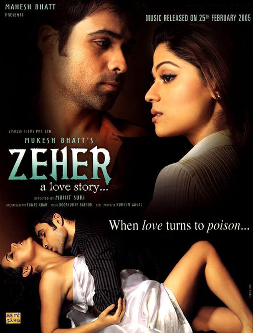 Shamita Shetty, Emraan Hashmi, and Udita Goswami in Zeher (2005)