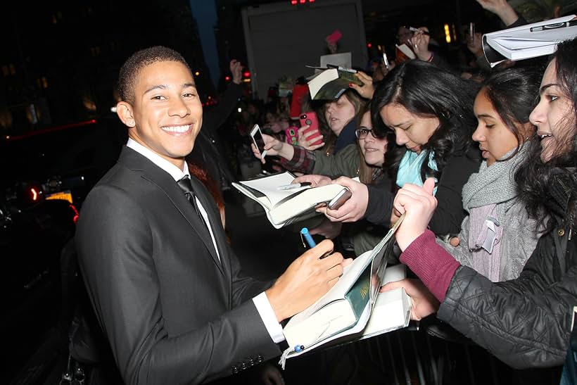 Keiynan Lonsdale at an event for The Divergent Series: Insurgent (2015)