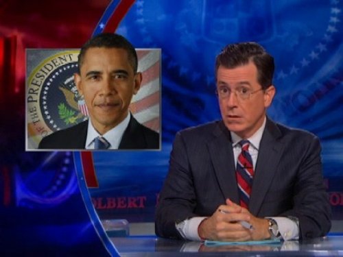 Stephen Colbert in The Colbert Report (2005)