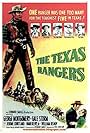 William Bishop, Jerome Courtland, John Doucette, Douglas Kennedy, Ian MacDonald, George Montgomery, and Gale Storm in The Texas Rangers (1951)