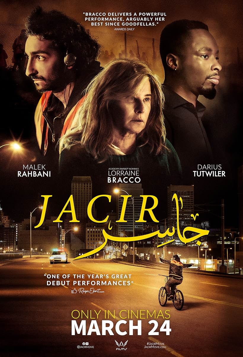 Lorraine Bracco, Tutweezy, Justin Toland, Al Kapone, Waheed AlQawasmi, Jonathan Stoddard, Tony Mehanna, Jake Stafford, Syderek Watson, Malek Rahbani, Rosalyn R. Ross, and Mariana Trevino in Jacir (2022)