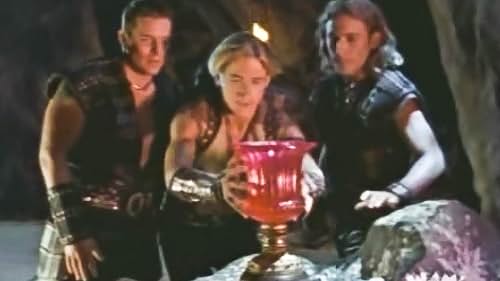 Chris Conrad, Ryan Gosling, and Dean O'Gorman in Young Hercules (1998)