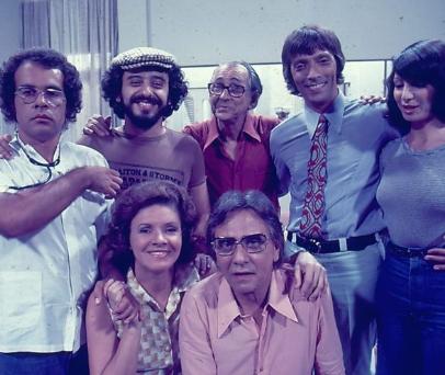 Paulo Araújo, Jorge Dória, Brandão Filho, Eloísa Mafalda, Maria Cristina Nunes, Osmar Prado, and Luiz Armando Queiroz in A Grande Família (1973)