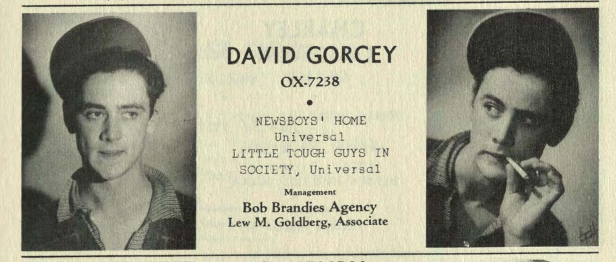 David Gorcey in Little Tough Guys in Society (1938)