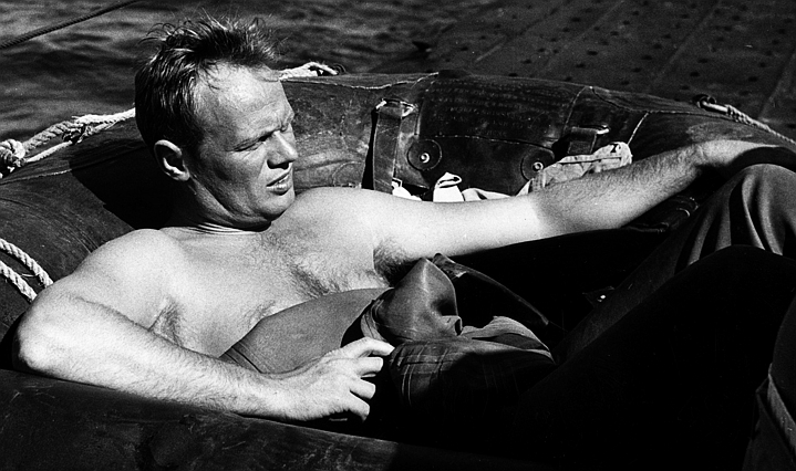 Richard Widmark in The Frogmen (1951)