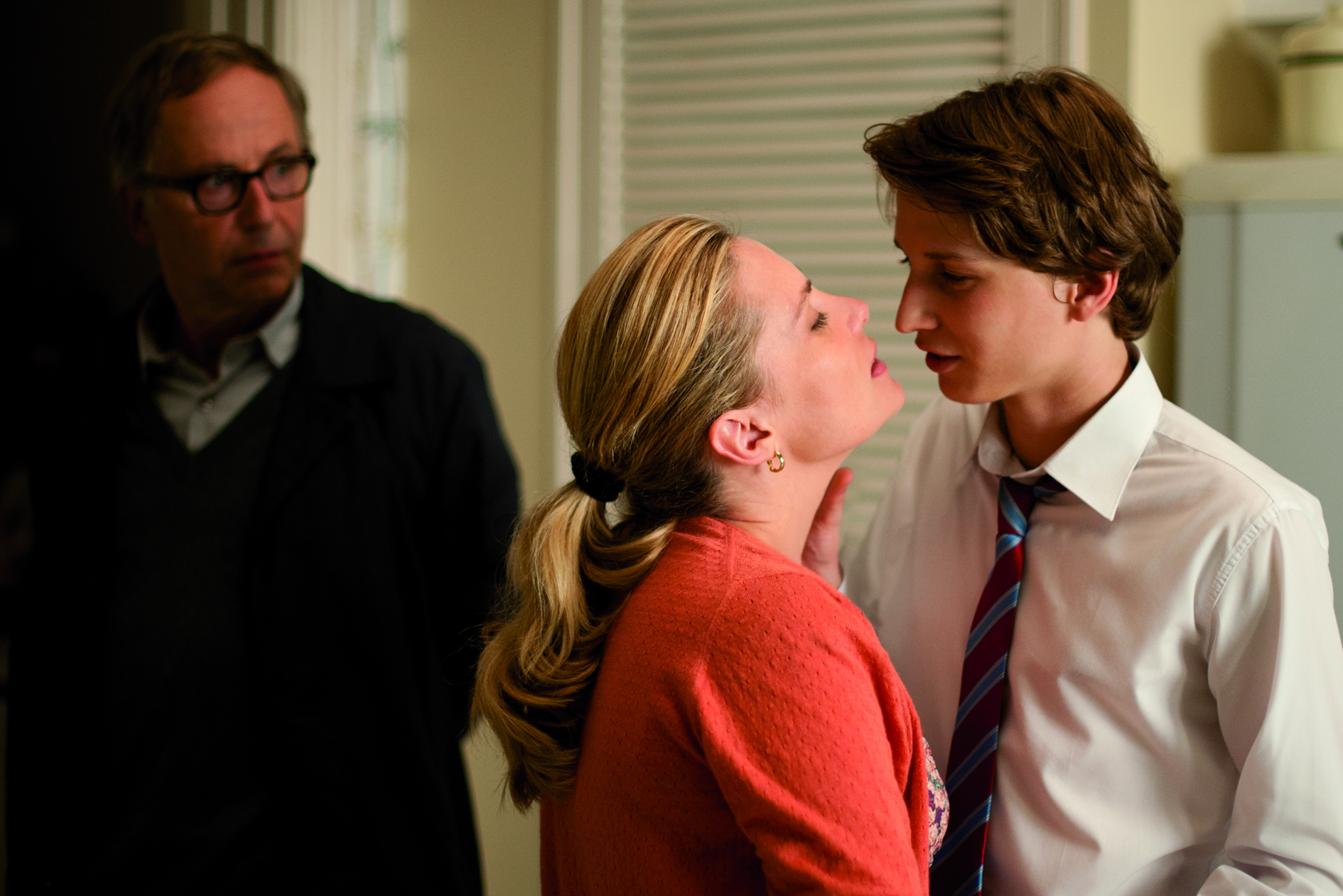 Fabrice Luchini, Emmanuelle Seigner, and Ernst Umhauer in In the House (2012)