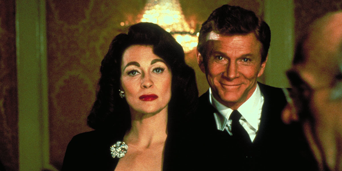 Faye Dunaway and Steve Forrest in Mommie Dearest (1981)