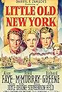 Alice Faye, Richard Greene, Brenda Joyce, and Fred MacMurray in Little Old New York (1940)