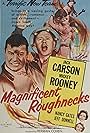 Mickey Rooney, Jack Carson, and Nancy Gates in Magnificent Roughnecks (1956)