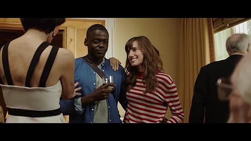 Get Out: Two Party Guests Ask Rose About Chris