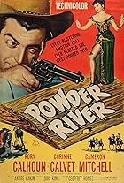 Rory Calhoun and Corinne Calvet in Powder River (1953)